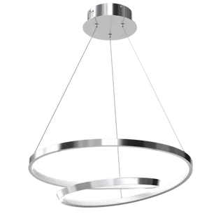 Lampa wisząca LUCERO CHROME 48W LED ML7949-Milagro - Lampy sufitowe - miniaturka - grafika 1