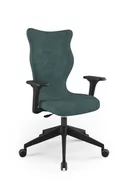 Fotele i krzesła biurowe - Entelo, Krzesło obrotowe Nero Plus Cloud 05 rozm. 7, Zielony - miniaturka - grafika 1