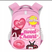 Plecaki - Plecak Barbie Szkoła przedszkole - miniaturka - grafika 1