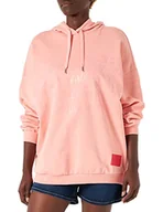 Bluzy damskie - Armani Exchange Damska bluza z kapturem, nadruk z przodu, bluza z kapturem, różowy shade, ekstra mała - miniaturka - grafika 1