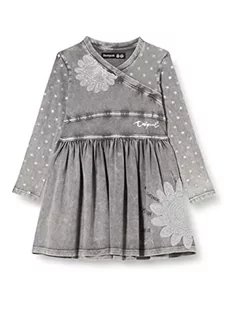 Desigual Sukienka damska 19wgvk862082, czarna, 03/04, czarny, 03/04 - Sukienki - miniaturka - grafika 1