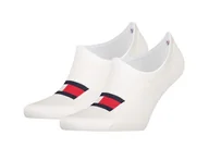 Skarpetki męskie - Tommy Hilfiger Skarpety 701223928 003 43-46 TH Men Footie 2P Flag - miniaturka - grafika 1