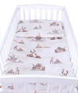 Pościel dla dzieci - BabyLux Pościel Do Łóżeczka 140x70 Dziecięca Niemowlęca 135X100 cm 4EL N133 - miniaturka - grafika 1