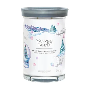 Snow Globe Wonderland - Yankee Candle Signature - świeca tumbler z dwoma knotami - 2022 - Świece - miniaturka - grafika 1