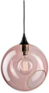 Lampy sufitowe - Design By Us - Ballroom XL Lampa Wisząca Pink z Czarnym Gniazdem Żarówki Design By Us - miniaturka - grafika 1