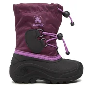 Buty dla dziewczynek - Śniegowce Kamik Southpole 4 NK8727 Fioletowy - miniaturka - grafika 1