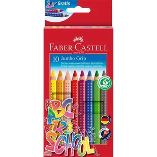 Faber-Castell 280922 kredka świecowa 10 szt. - Kredki, ołówki, pastele i pisaki - miniaturka - grafika 1