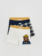 Skarpetki dla dzieci - Reserved - Bokserki 3 pack - bursztynowy - miniaturka - grafika 1