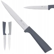 Noże kuchenne - Nóż Kuchenny 12,5 cm do Warzyw Mięsa Uniwersalny Szary Noz Karl Hausmann - miniaturka - grafika 1