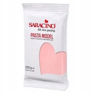 Dodatki do ciast w proszku - LUKIER MASA CUKROWA SARACINO RÓŻOWY RÓŻ 250g - miniaturka - grafika 1