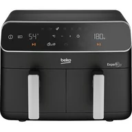 Frytkownice - Frytkownica beztłuszczowa BEKO FRL5388B Air Fryer z podwójnym koszem - miniaturka - grafika 1