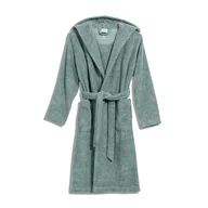 Płaszcze damskie - Möve Superwuschel Płaszcz z kapturem dla dzieci i nastolatków, szlafrok kąpielowy ze 100% bawełny, rozmiar 128, tea - miniaturka - grafika 1