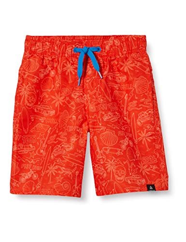 FIREFLY Dziecięce szorty kąpielowe z korentynami, pomarańczowe ciemne, 140