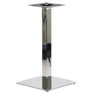Meble modułowe i akcesoria - Podstawa stołu/stolika SH-3002-1/P, stal nierdzewna polerowana, wymiary: 40x40x72 cm - do hotelu, restauracji ,baru, biura - miniaturka - grafika 1