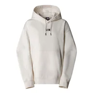 Bluzy sportowe damskie - Bluza The North Face Essential Oversize Hood 0A89ENQLI1 - biała - miniaturka - grafika 1
