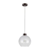 Lampy sufitowe - Spotlight Wisząca LAMPA skandynawska LINEA 1860176 loftowa OPRAWA szklany ZWIS kula ball orzech przeezroczysta 1860176 - miniaturka - grafika 1