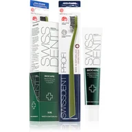 Pasty do zębów - Swissdent Biocare Teeth & Gums zestaw Pasta do zębów Biocare 50 ml + Szczoteczka do zębów Profi Extra Soft 1 szt unisex - miniaturka - grafika 1