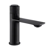 Baterie umywalkowe - Bateria umywalkowa czarna 17 cm Click On Valvex - miniaturka - grafika 1