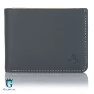 Portfele - Cienka skórzana banknotówka męska Visconti VSL-42 z RFID - miniaturka - grafika 1