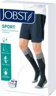 Bielizna lecznicza - Pończochy uciskowe Jobst Sport Sock czarno - szare rozmiar S (4042809475463) - miniaturka - grafika 1