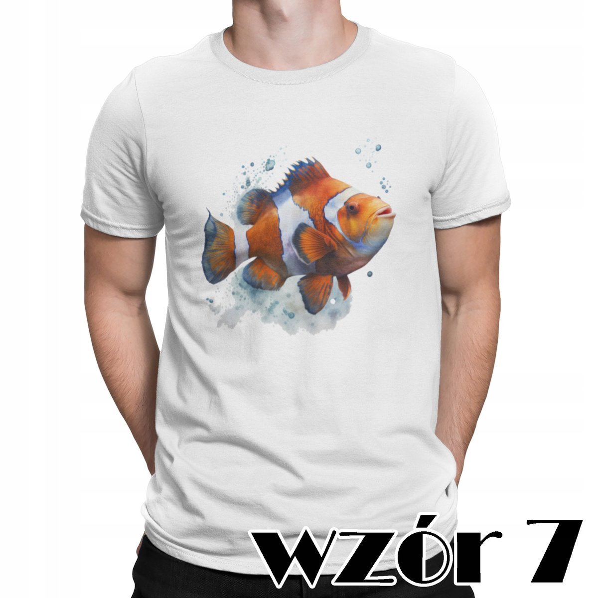 T-SHIRT KOSZULKA MĘSKA MORSKIE STWORZENIA ZWIERZĘ ZWIERZAK ZWIERZĘTA XL