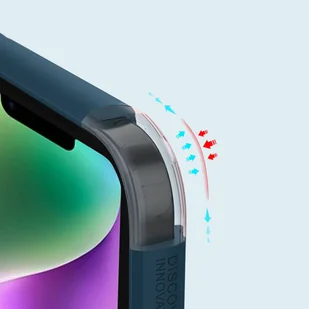 Nillkin Super Frosted Shield Pro etui iPhone 14 Plus pokrowiec na tył plecki czerwony - Etui i futerały do telefonów - miniaturka - grafika 8