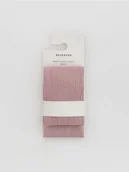 Buciki dla niemowląt - Reserved - Bawełniane rajstopy - brudny róż - miniaturka - grafika 1