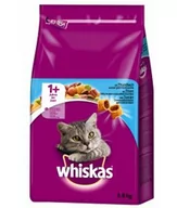 Sucha karma dla kotów - Whiskas 1+ 3,8 kg - miniaturka - grafika 1