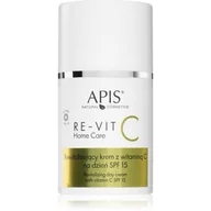 Kremy do twarzy - Apis Krem rewit. wit C Spf 15 dzień Re-vit C 50ml - miniaturka - grafika 1