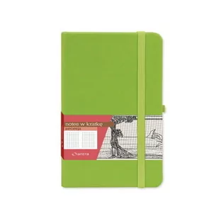 Antra Secesja, Notes w kratkę, format A7, zielony - Notesy i bloczki - miniaturka - grafika 1