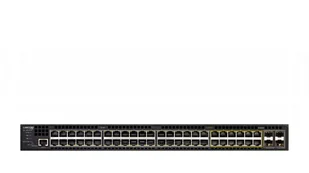 LANCOM GS-3652XUP Zarządzany L3 2.5G Ethernet (100/1000/2500) Obsługa PoE 1U Czarny - Switche LANCOM GS-3652XUP Zarządzany L3 2.5G Ethernet (100/1000/2500) Obsługa PoE 1U Czarny - Switche - miniaturka - grafika 1