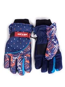 Rękawiczki dla dzieci - Rękawiczki Narciarskie Dziewczęce Pięciopalczaste Wild And Free 16 Cm - miniaturka - grafika 1