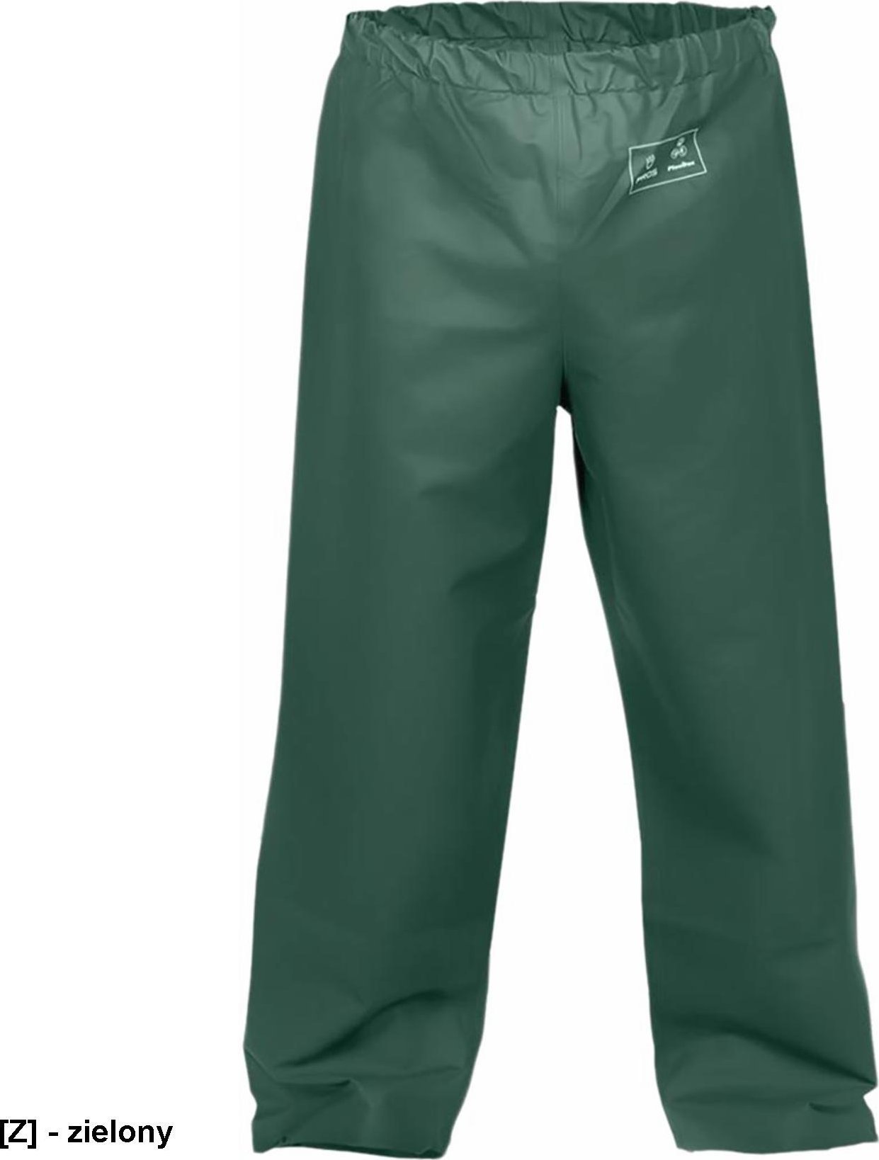 PROS AJ-SPPD112 - Spodnie ochronne do pasa PLAVITEX podkład PCV