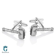 Spinki do mankietów i krawatów - Spinki do mankietów Młot Thora X2 WCL184 - miniaturka - grafika 1