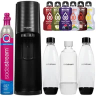 Saturatory - Saturator do wody SodaStream Terra Black 2 butelki + Butelka Sodastream Biała 1 litr + bolero - miniaturka - grafika 1