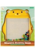 Zabawki kreatywne - Mozaika magnetyczna Miś MEGA CREATIVE 545671 - miniaturka - grafika 1