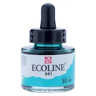 Farby i media malarskie - Talens Ecoline, farba akwarelowa, 30 ml, Turkusowy - miniaturka - grafika 1