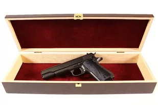 Replika pistolet .45 M1911A1 w pudełku Denix model 1312+P01 - Repliki - broń - miniaturka - grafika 1