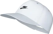 Czapki damskie - Nike FB5368-100 U NK Club cap U CB FUT WSH L Czapka z daszkiem Unisex Dorosły Biały/Czarny Rozmiar L/XL - miniaturka - grafika 1