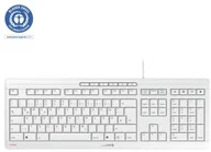 Klawiatury - Cherry CHERRY JK-8500HU-0 klawiatura Dom/Biuro USB QWERTZ węgierski Jasny Szary - miniaturka - grafika 1