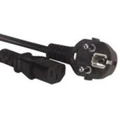 Kable komputerowe i do monitorów - Kabel zasilający MicroConnect Power Cord 3m Black IEC320 PE010430 - miniaturka - grafika 1