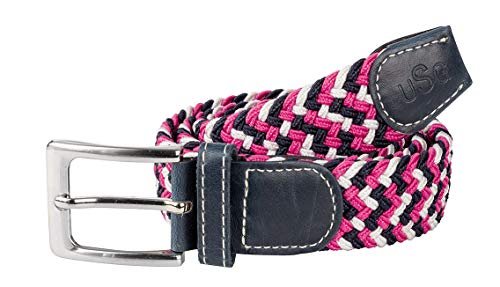 United Sportproducts Germany Unisex's Casual pasek, granatowy/różowy/biały, 120 cm
