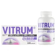 Witaminy i minerały - Vitrum Osteo, 100 Tabletek - miniaturka - grafika 1