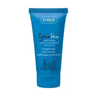 Ziaja GdanSkin Krem kolagenowy na noc 50ml 37402-uniw - Kremy do twarzy - miniaturka - grafika 1