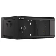 Szafy rack - Lanberg Szafa RACK 19 4U 570x450 WFFA-5404-10B szybkiego montażu - KONFIGURATOR WYPOSAŻENIA / DYSTRYBUTOR F.VAT 23% WFFA-5404-10B - miniaturka - grafika 1
