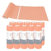Sprzęt i akcesoria stomatologiczne - Serweta dentystyczna na rolce 33cm x 48cm morelowa podfoliowana 54g DentixPro 400szt - miniaturka - grafika 1