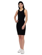 Sukienki - Armani Exchange Damska sukienka ze streczu, Comfortable Interlock Midi Business Casual - miniaturka - grafika 1