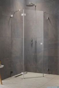 Radaway Essenza Pro Brushed Nickel Ptj kabina pięciokątna 90x90 lewa szczotkowany nikiel 10100000-91-01L/10100200-01-01 - Kabiny prysznicowe Radaway Essenza Pro Brushed Nickel Ptj kabina pięciokątna 90x90 lewa szczotkowany nikiel 10100000-91-01L/10100200-01-01 - Kabiny prysznicowe - miniaturka - grafika 1