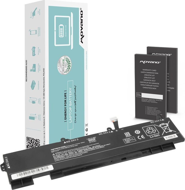 Bateria Movano do HP EliteBook 850, 855 G7, G8, ZBook Firefly 15 G7, G8 - BT/HP-830G7-2