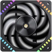 Wentylatory komputerowe - Wentylator Jonsbo Wentylator PWM, ARGB - 120mm, czarny HF2-120B - miniaturka - grafika 1